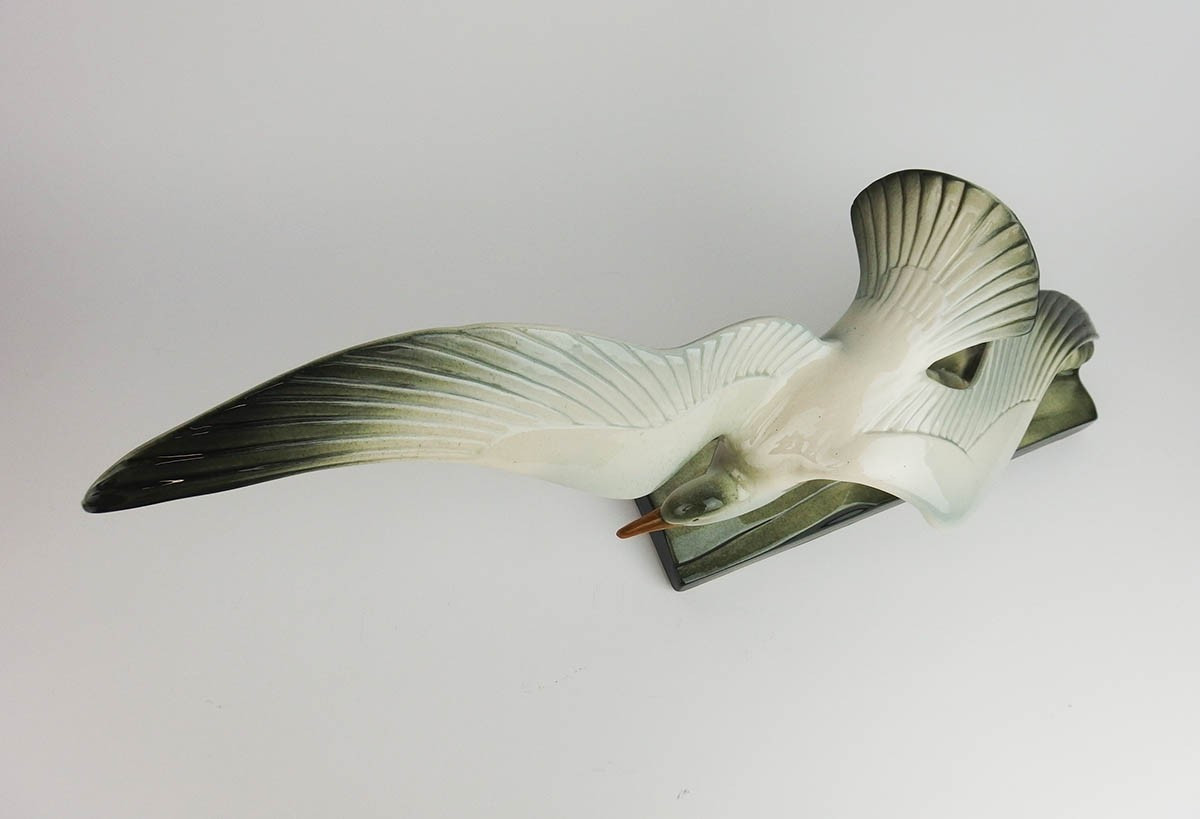 Ceramic Seagull By The Sainte Radégonde Pottery-photo-4