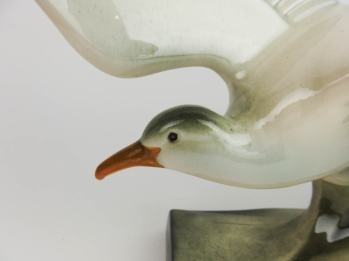 Ceramic Seagull By The Sainte Radégonde Pottery-photo-2