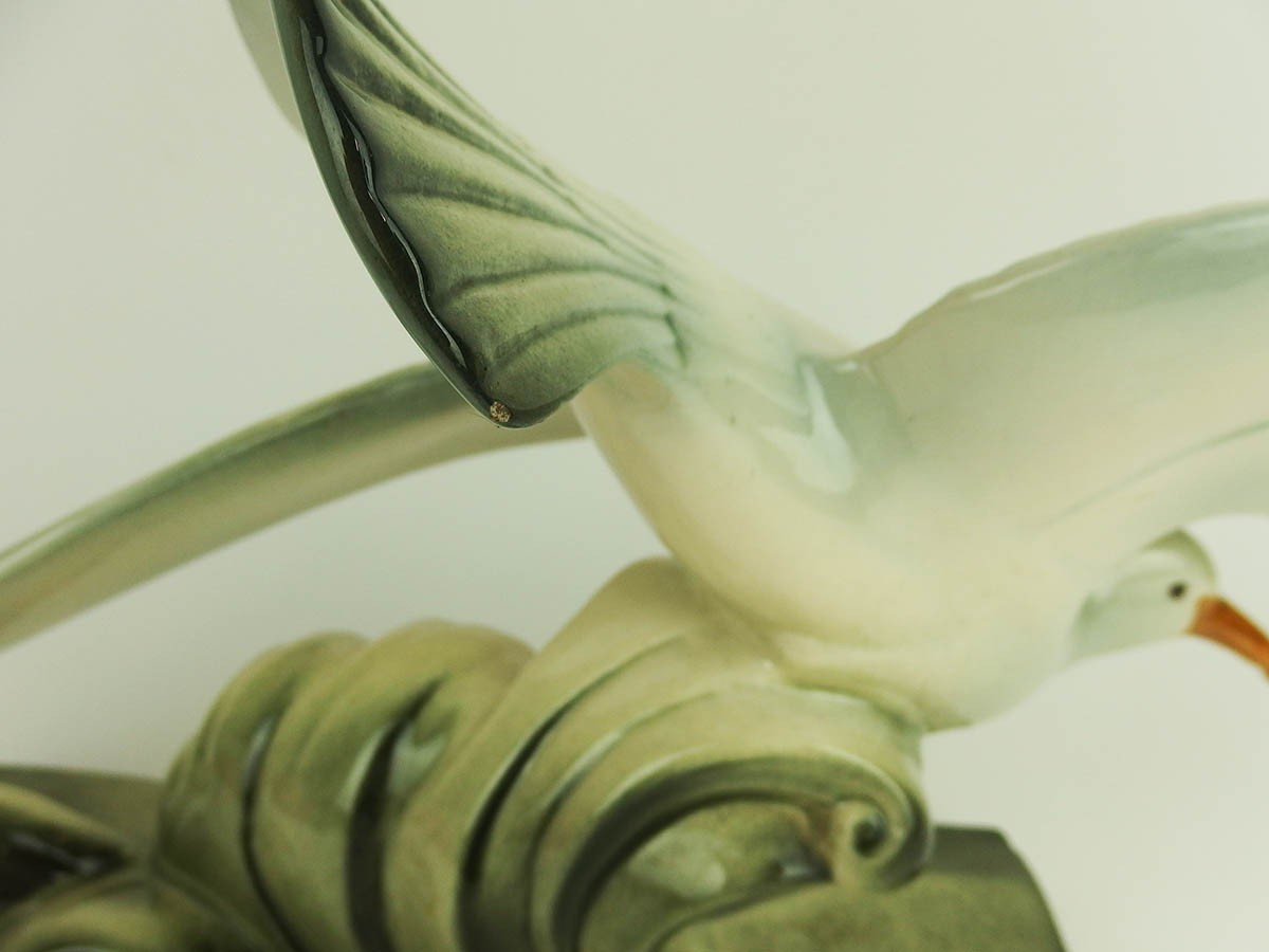 Ceramic Seagull By The Sainte Radégonde Pottery-photo-3