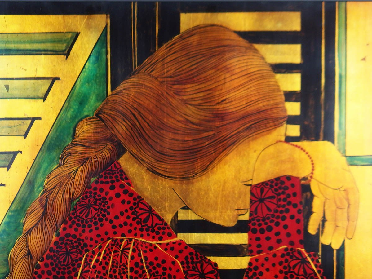 Panneau en laque par Gobing-photo-3