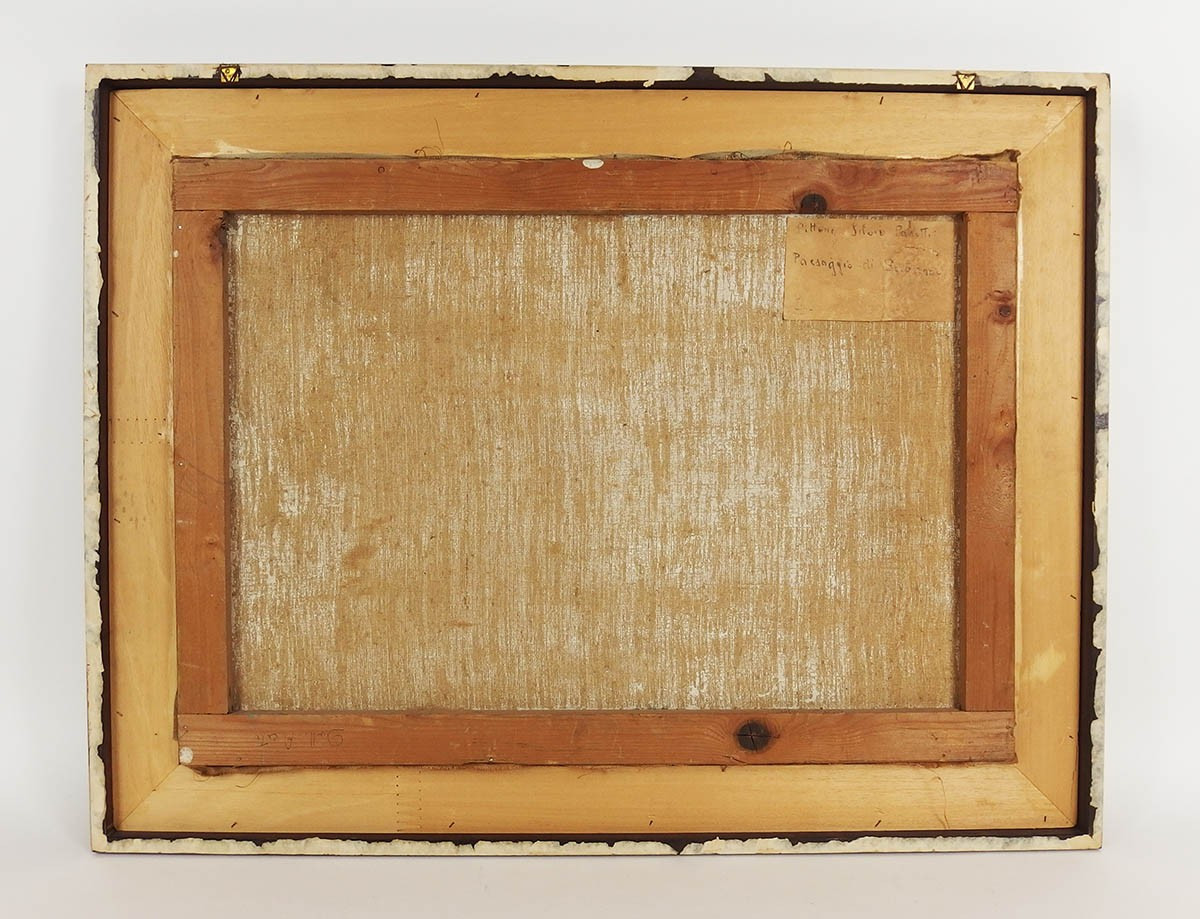 "Paysage de Bergame"tableau par Silvio Pasotti-photo-1