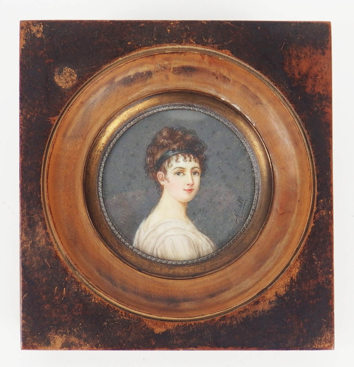 Miniature Depicting Madame Récamier