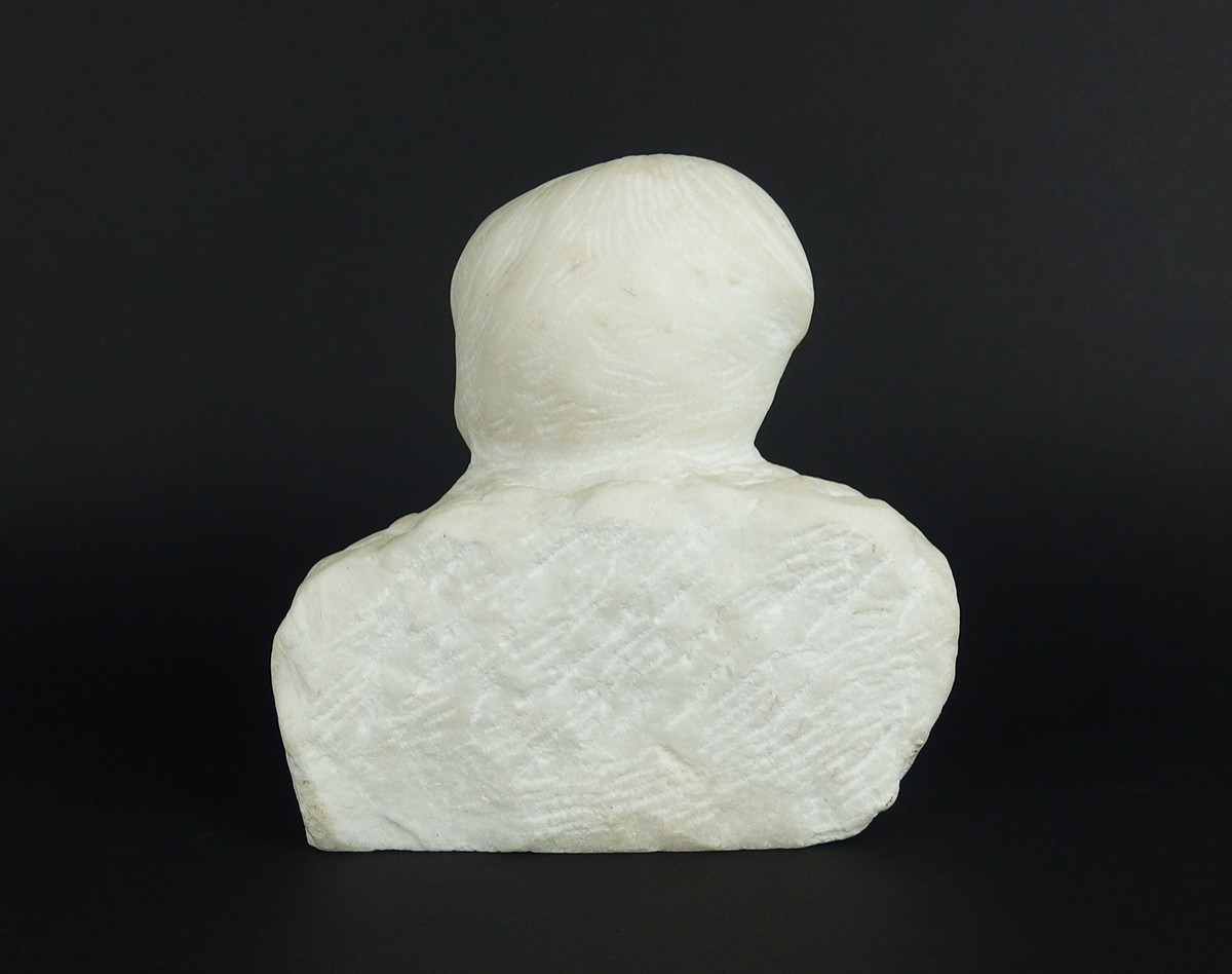 "child's Face" Sculpture By Amédéo Genarelli-photo-5