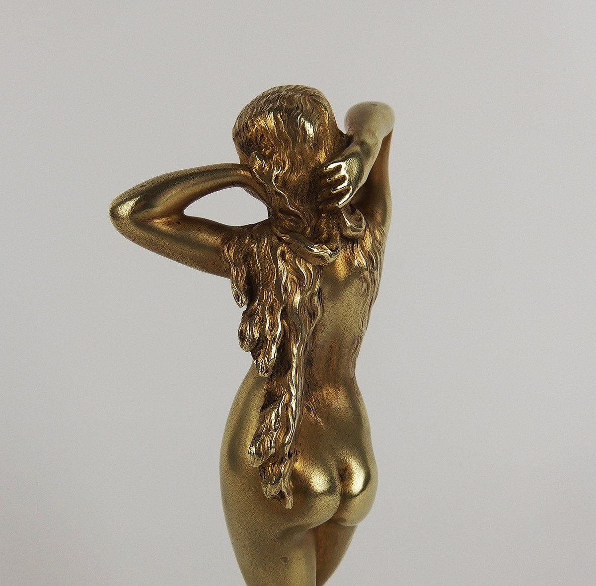 "Femme nue"sculpture en bronze 19ème siècle-photo-6
