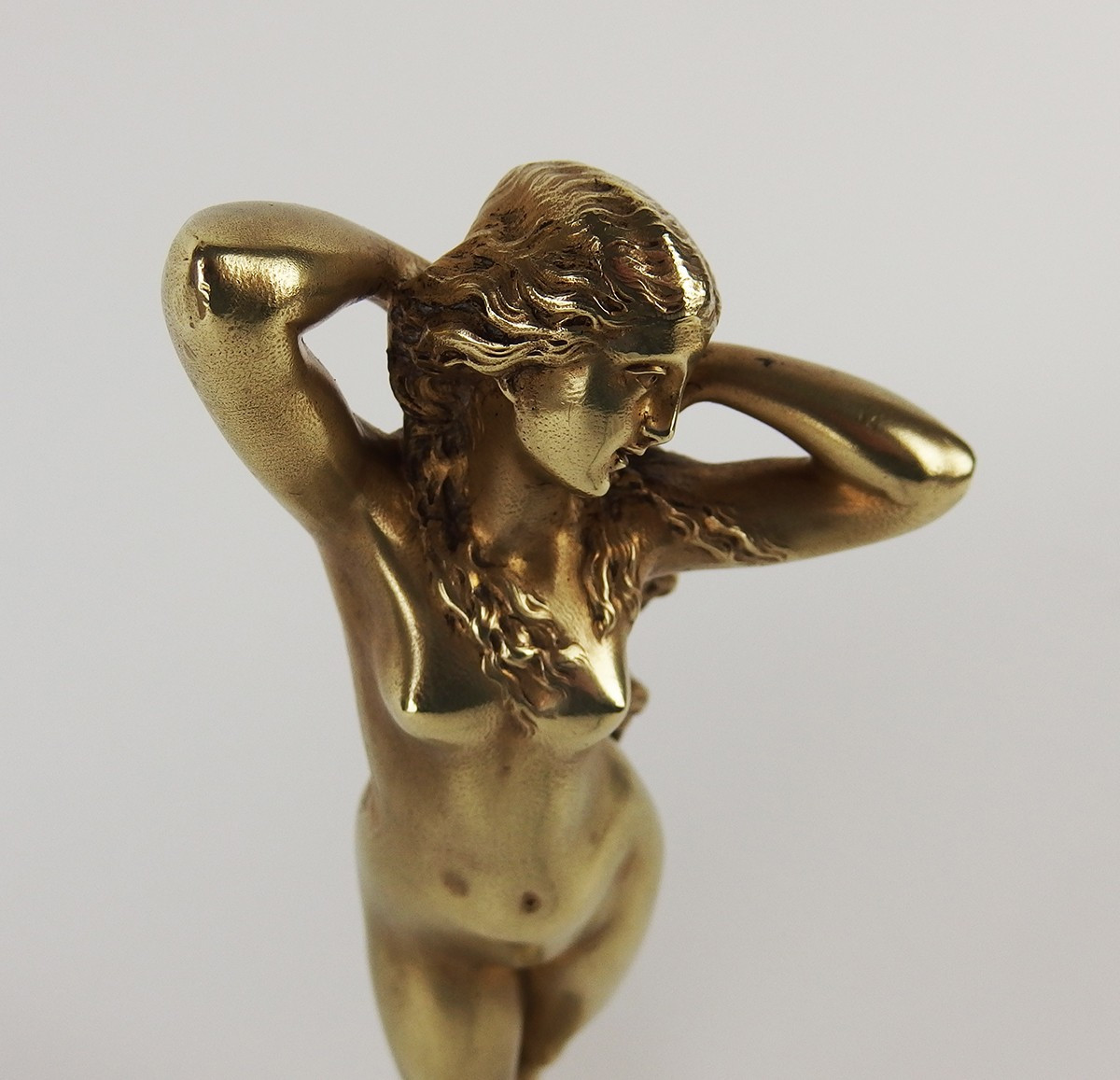 "Femme nue"sculpture en bronze 19ème siècle-photo-7