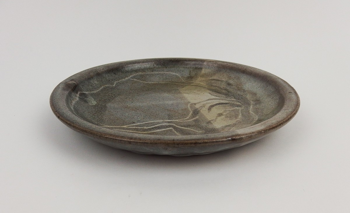 Deux petits plats en grès par Héraud et Maume-photo-4