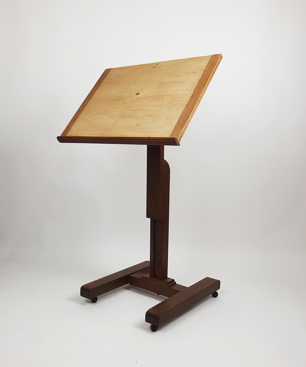 Table à dessin en chêne-photo-2