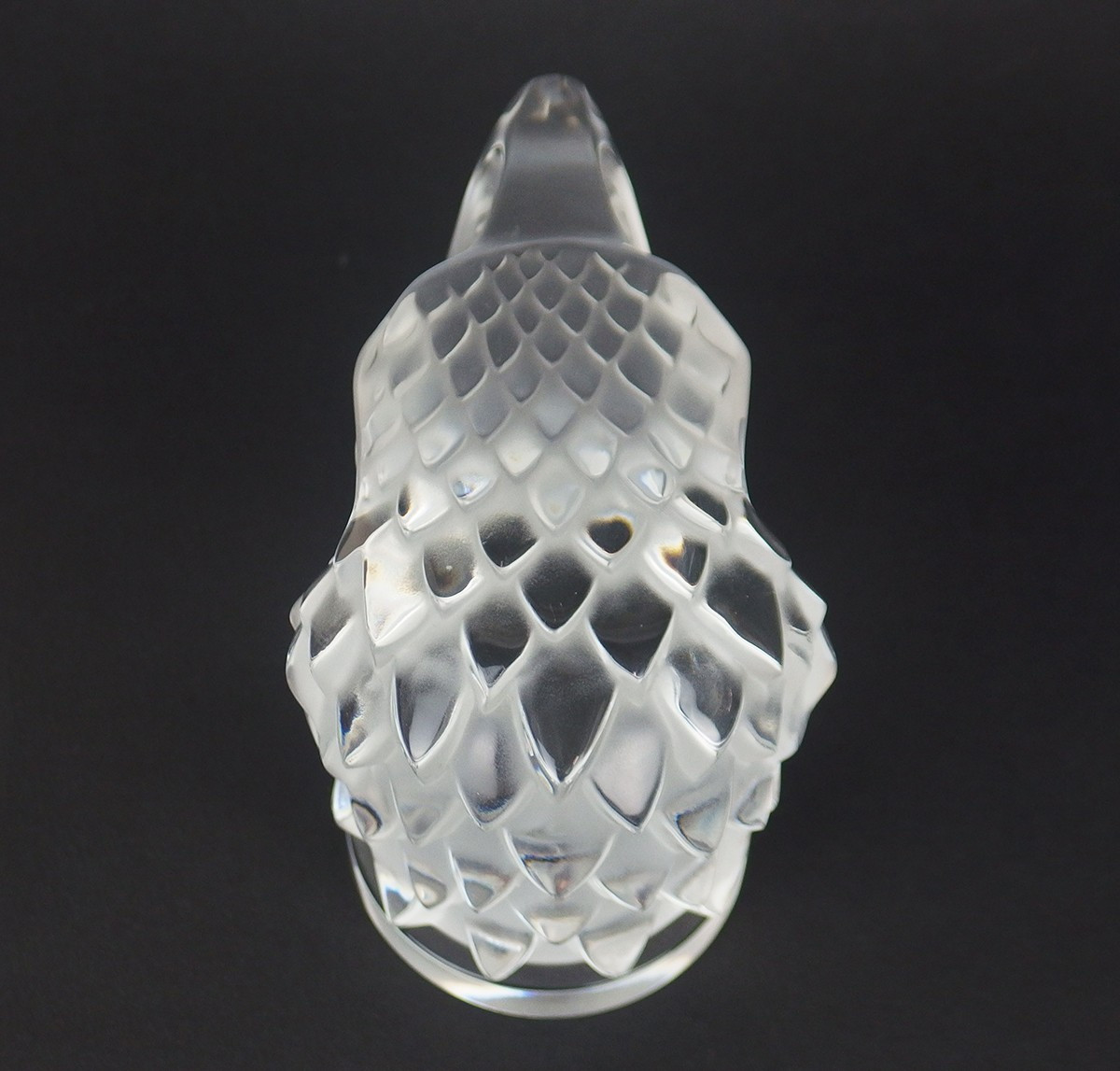 Glass Eagle Head By Lalique-photo-1