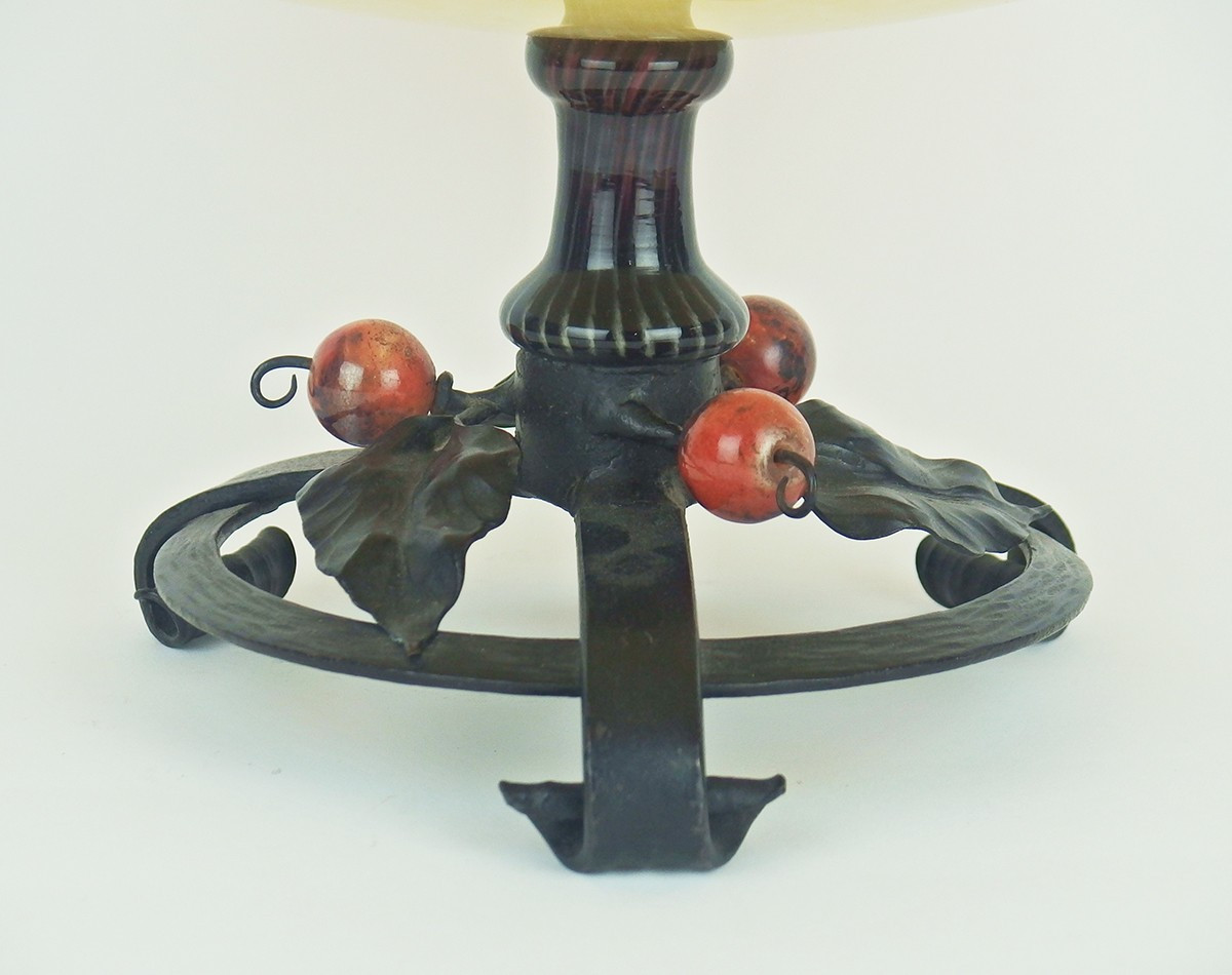 Art Deco Glass Bowl By Schneider-photo-4