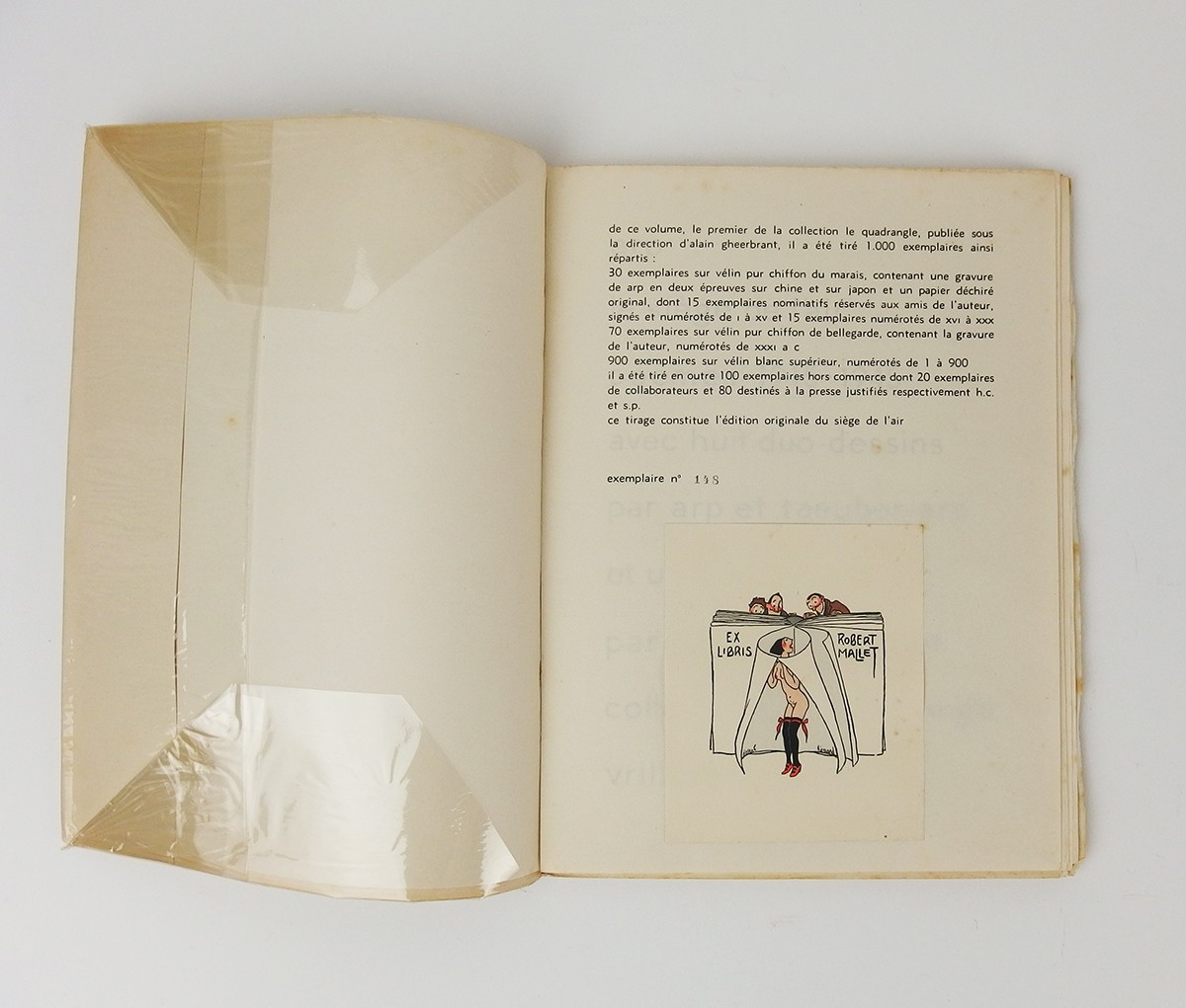 "le Siège De l'Air"a Book By Jean Arp & Sophie Tauber-photo-3