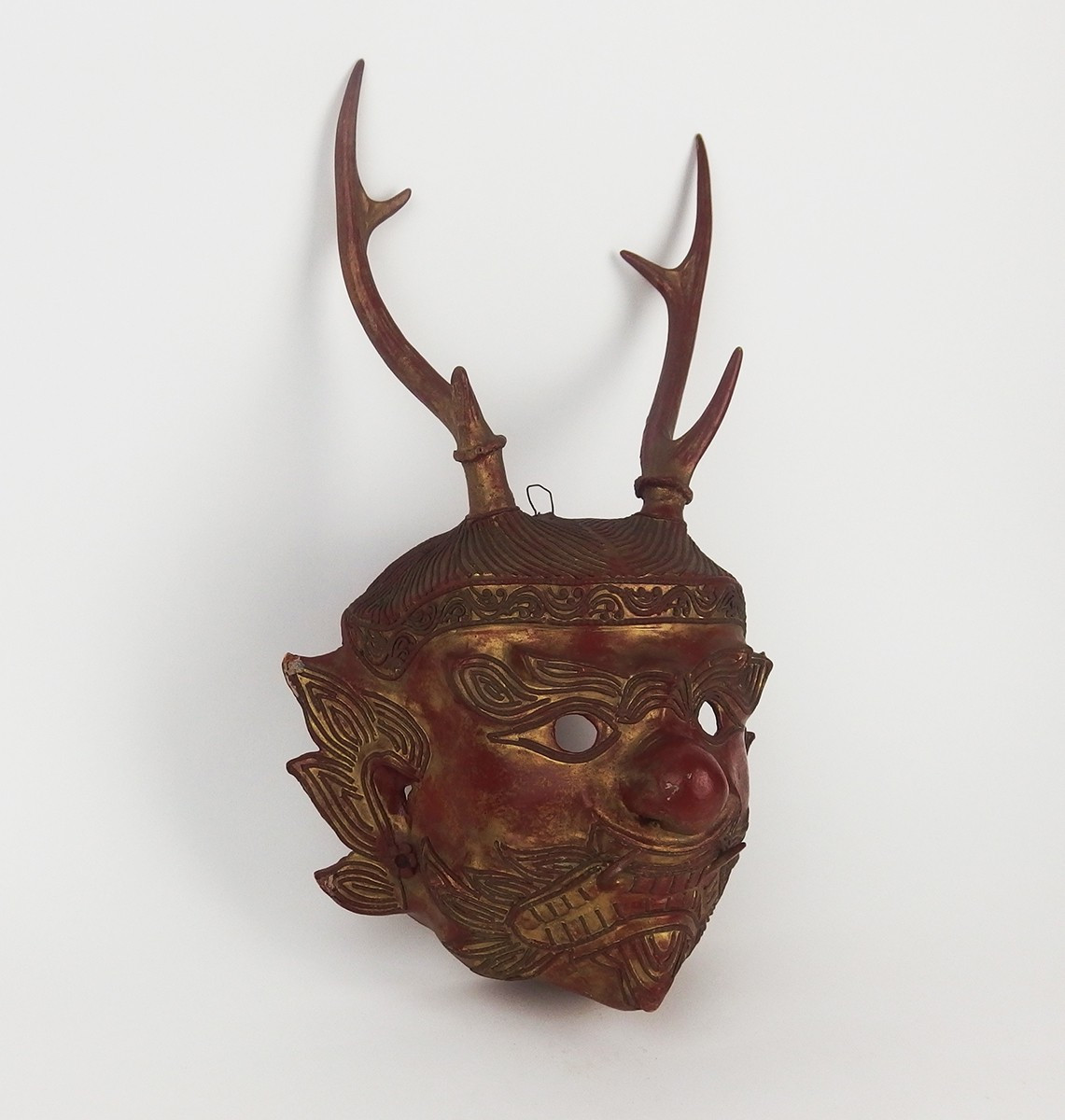 Cham Deer Horn Mask-photo-2