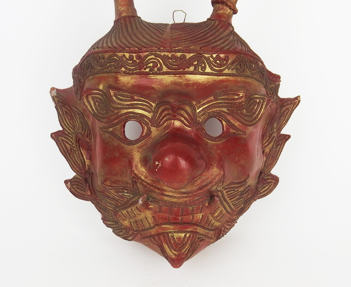 Cham Deer Horn Mask-photo-1