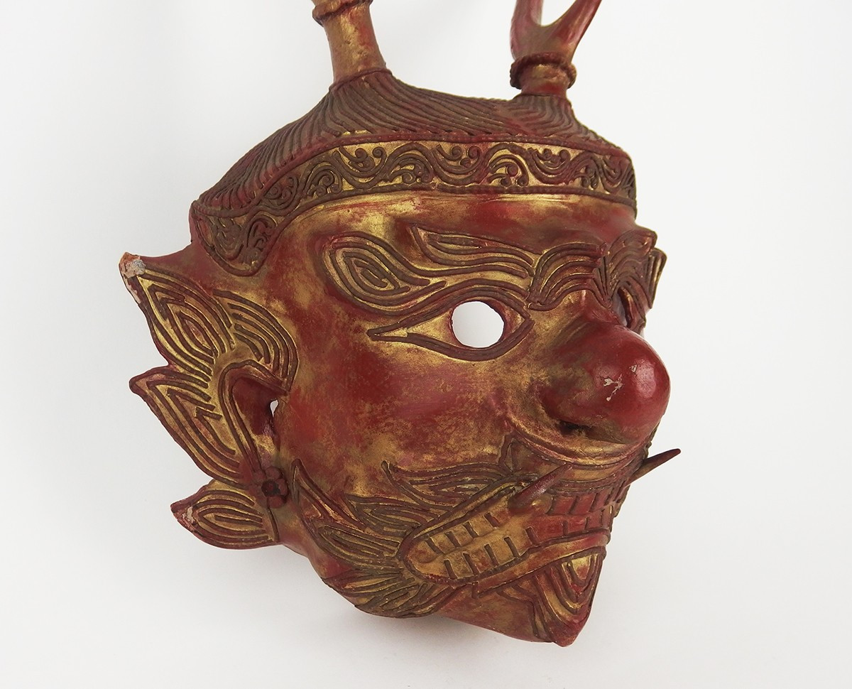 Cham Deer Horn Mask-photo-3