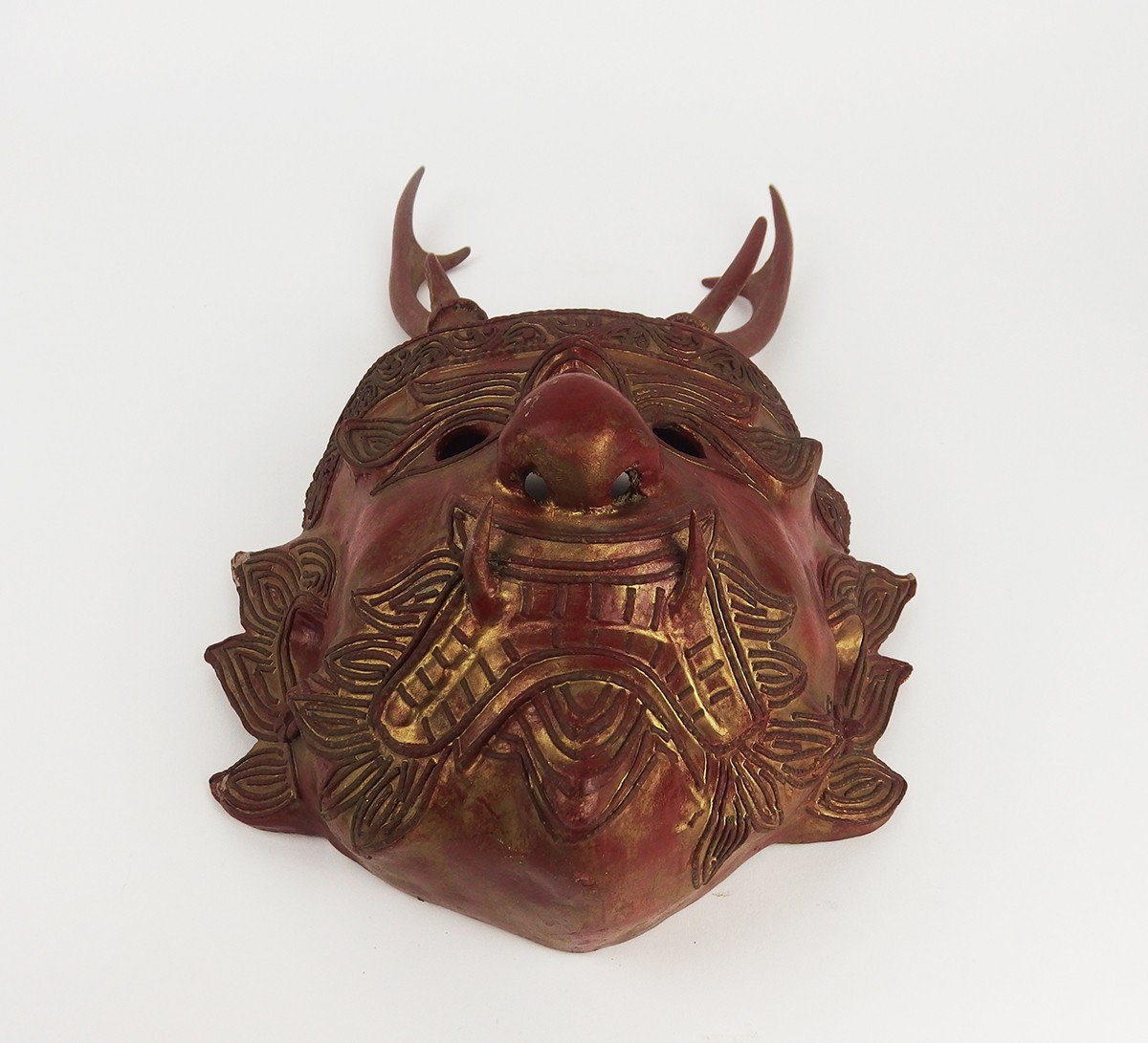 Cham Deer Horn Mask-photo-4