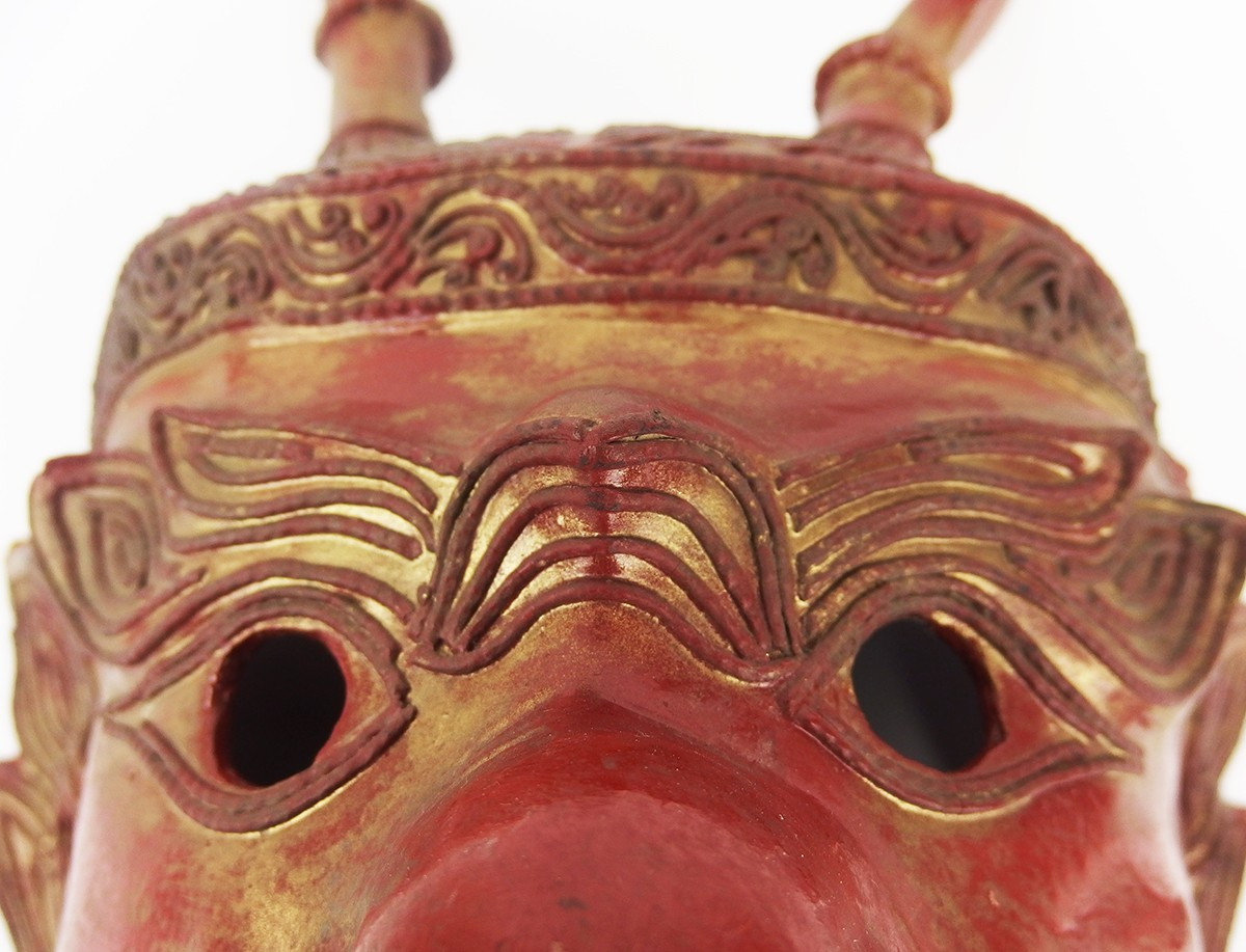 Cham Deer Horn Mask-photo-6