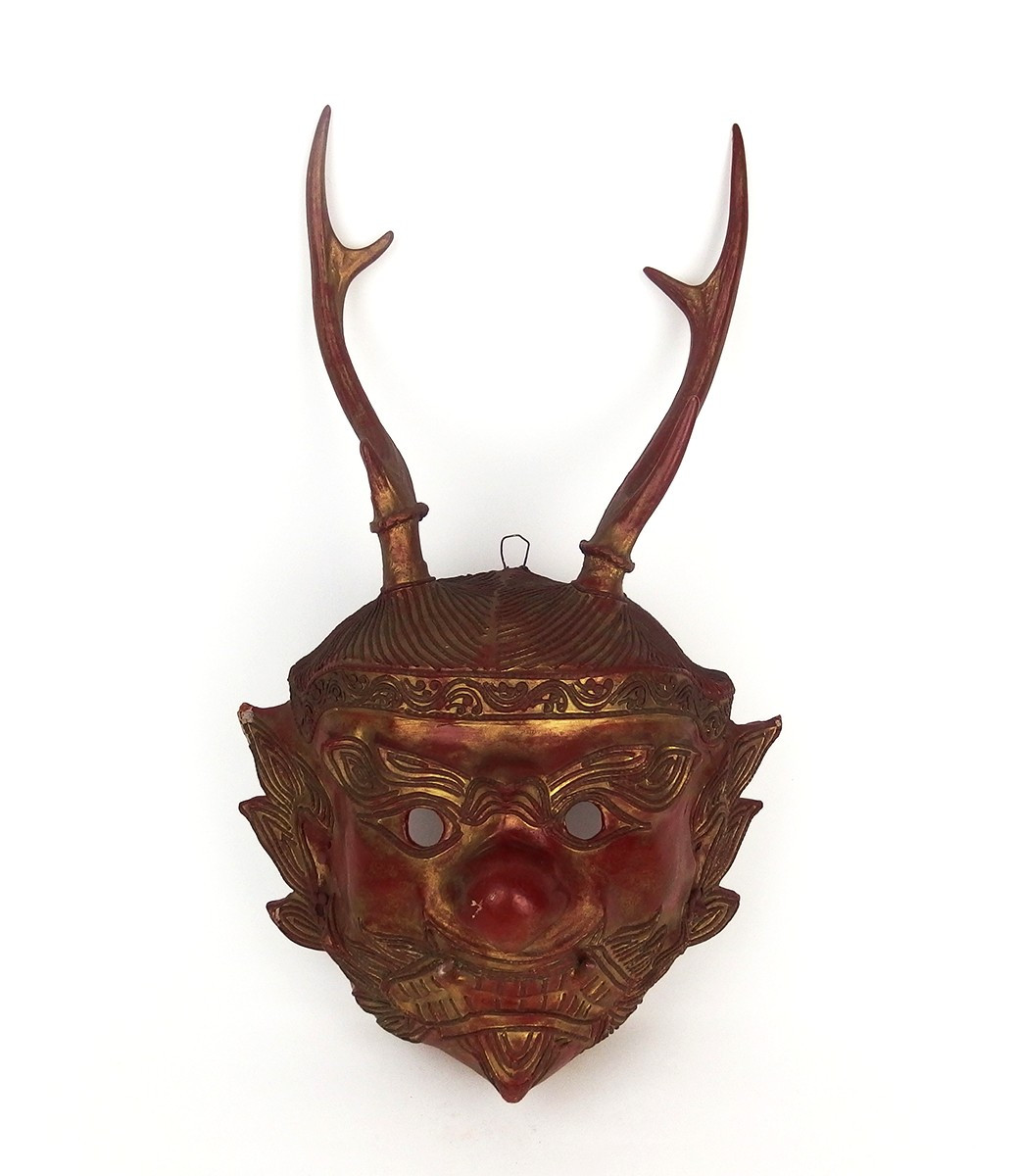 Cham Deer Horn Mask