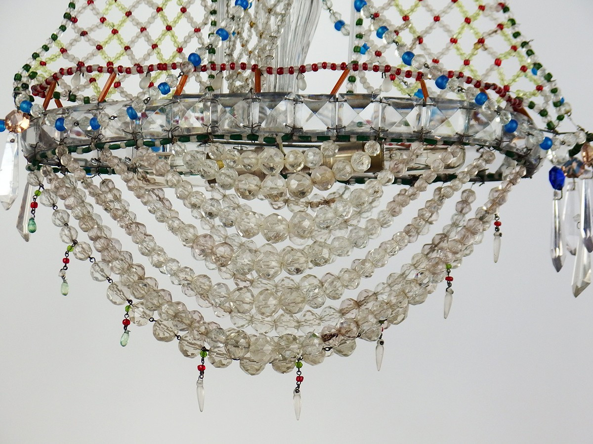 Lustre bateau en perles-photo-1