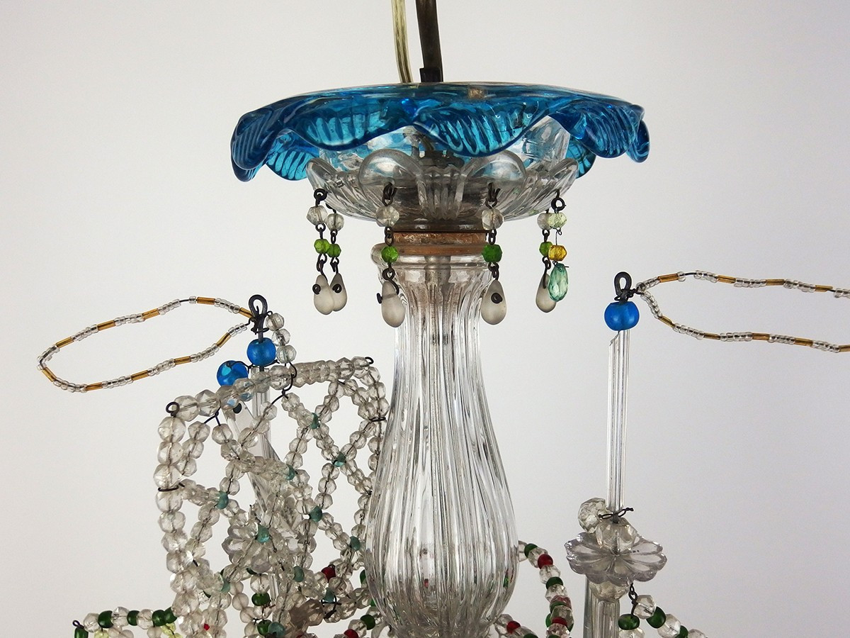 Lustre bateau en perles-photo-4
