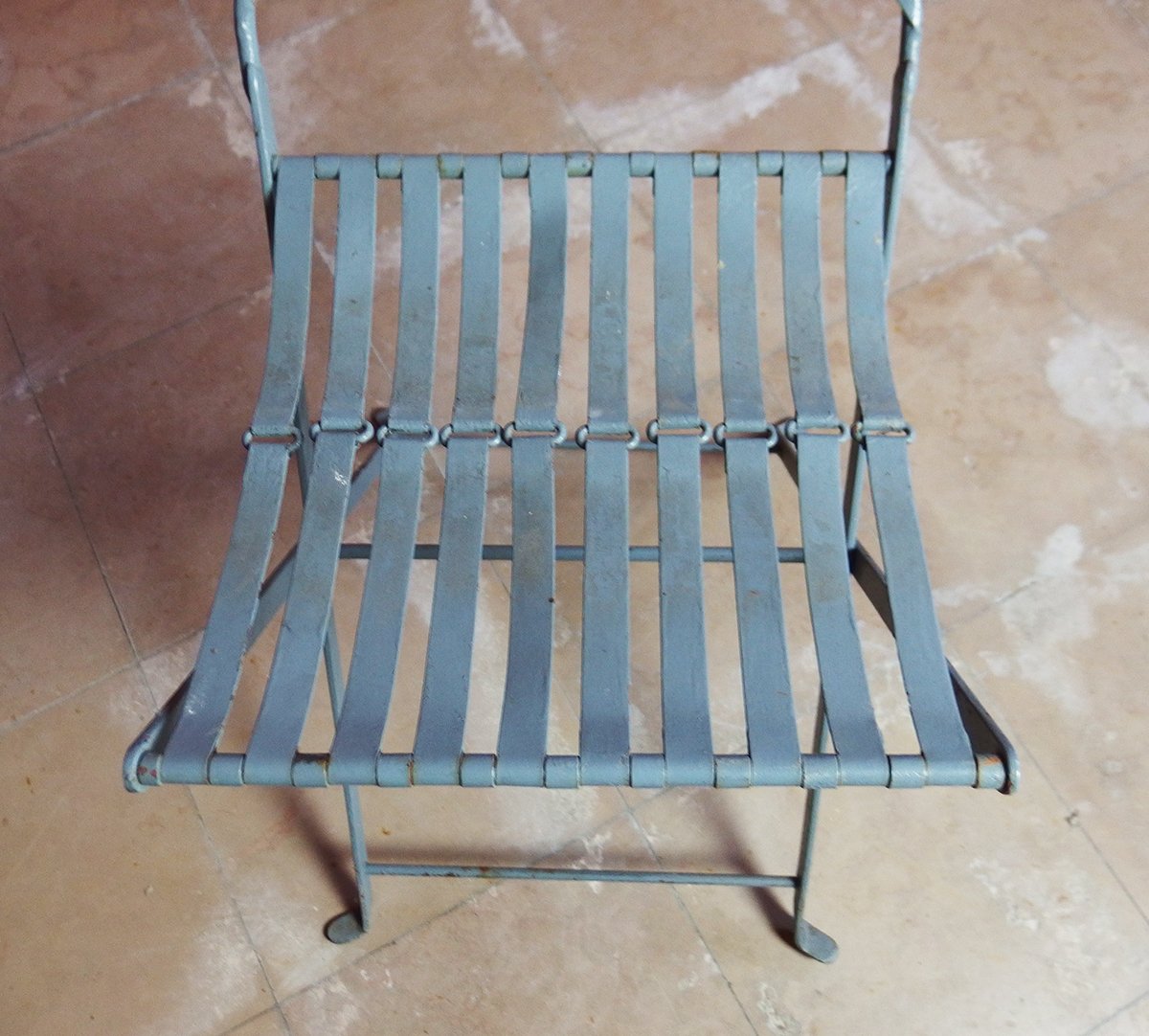 Quatre chaises de jardin pliantes-photo-3