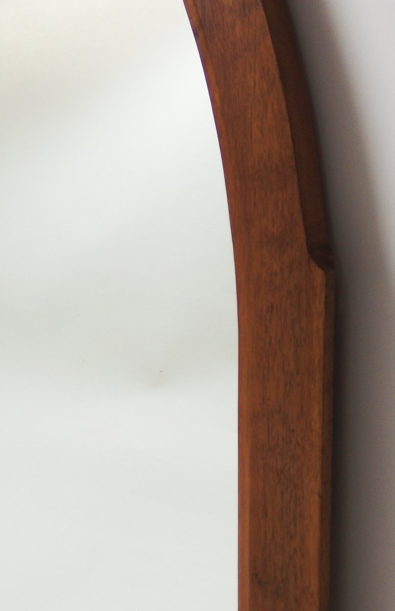 Art Deco Mirror With Walnutframe-photo-3