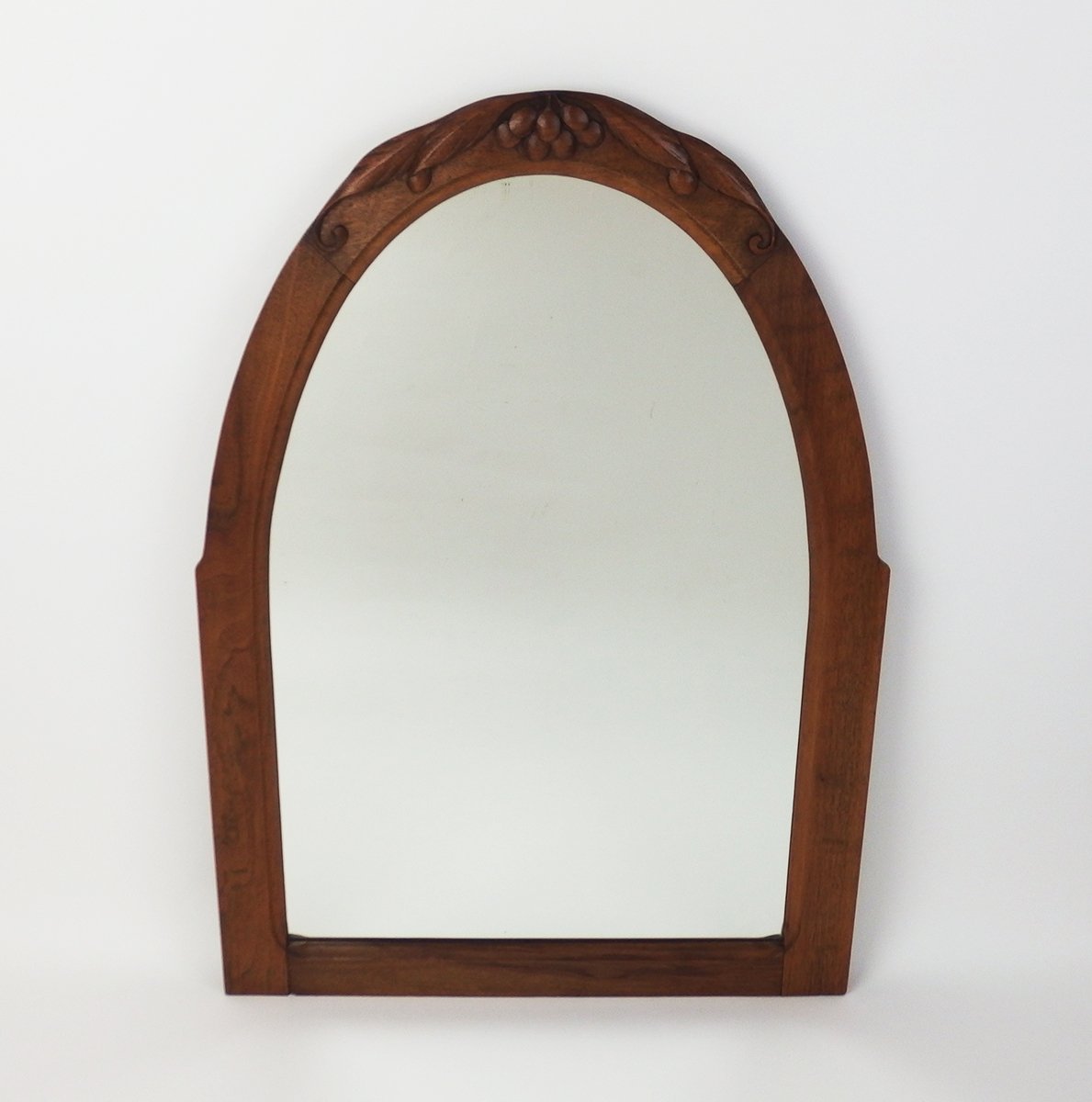 Art Deco Mirror With Walnutframe