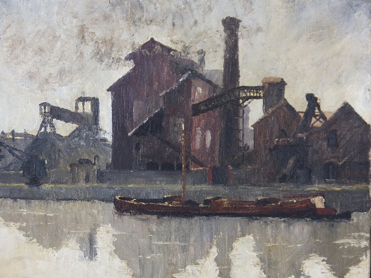 Oil On Canvas, -photo-2