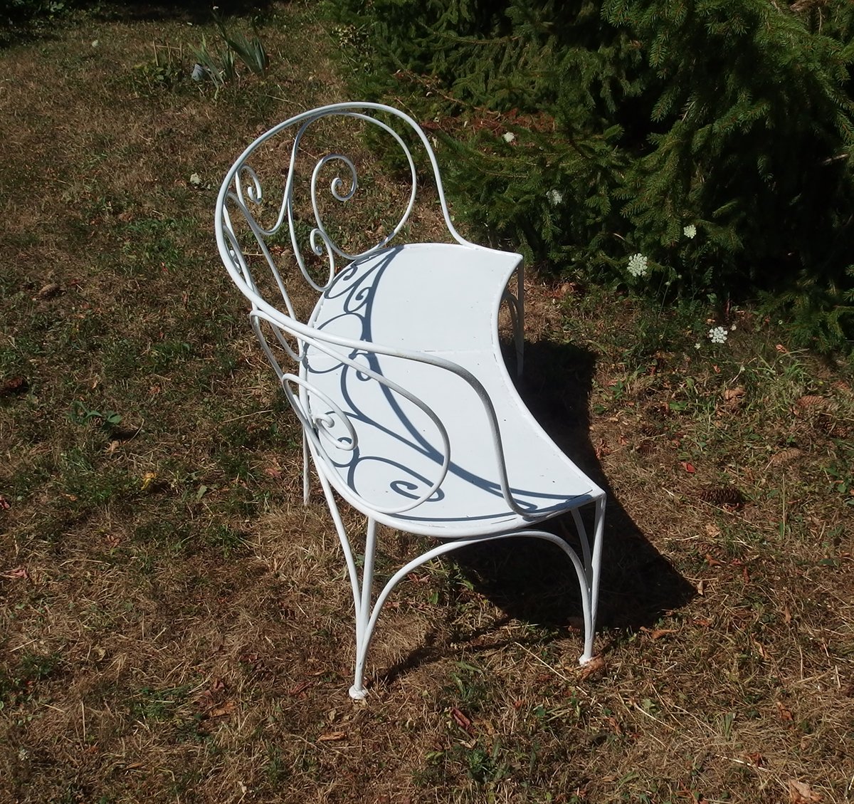 Wrought-iron Garden Bench-photo-2