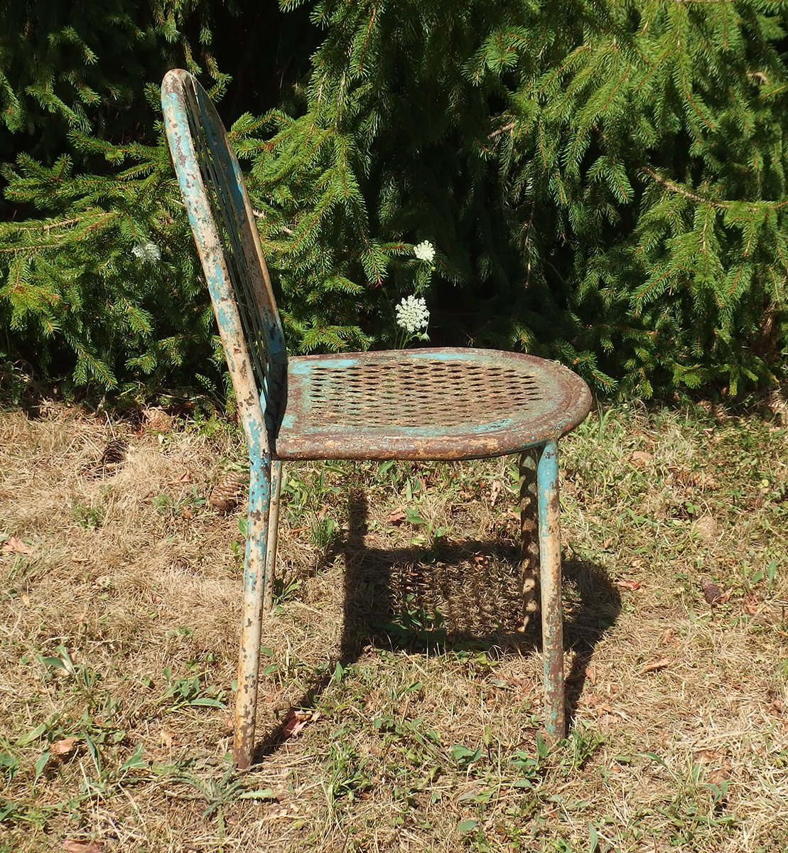 Chaise en fer par Robert Mallet-Stevens-photo-3