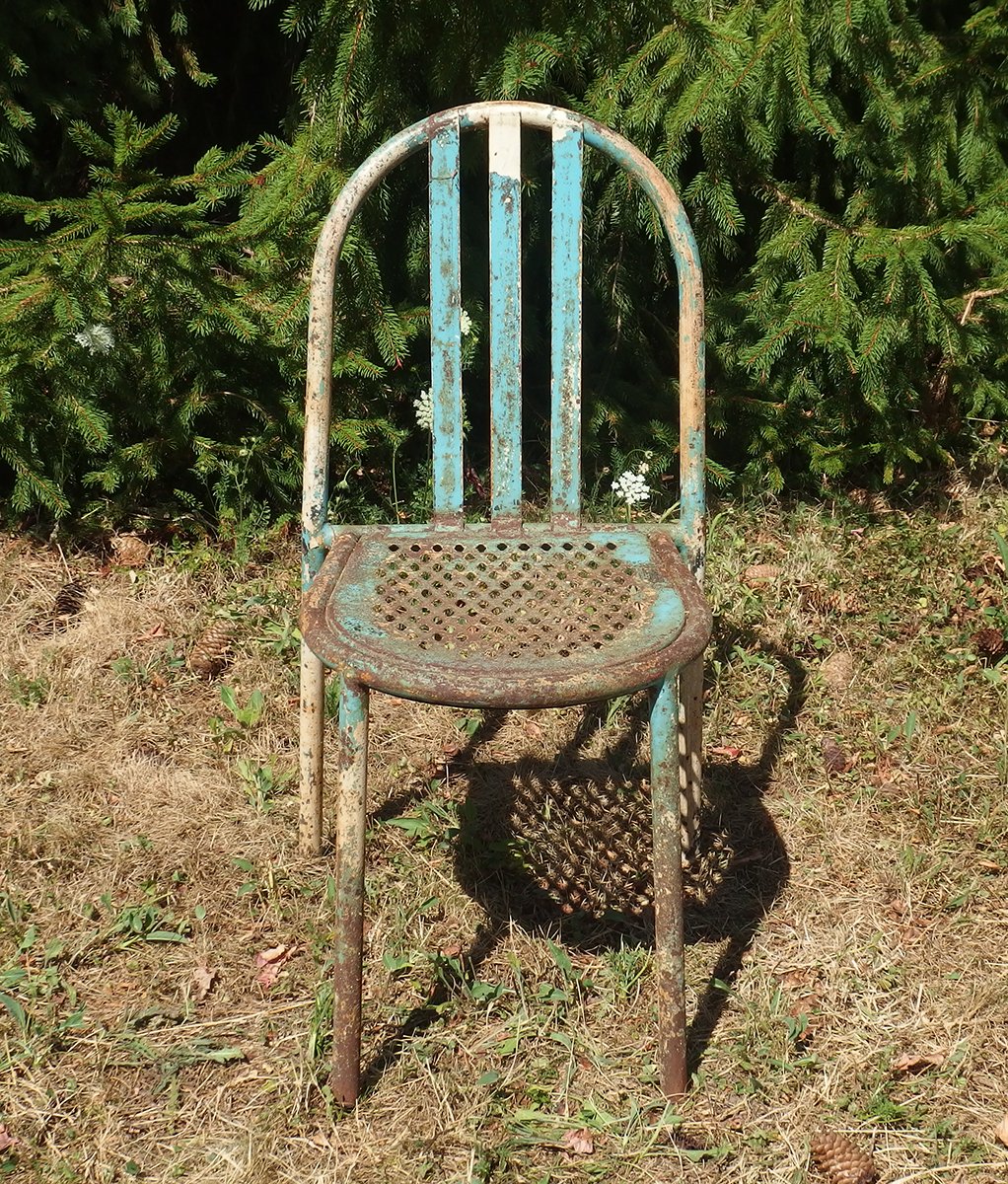 Chaise en fer par Robert Mallet-Stevens-photo-3