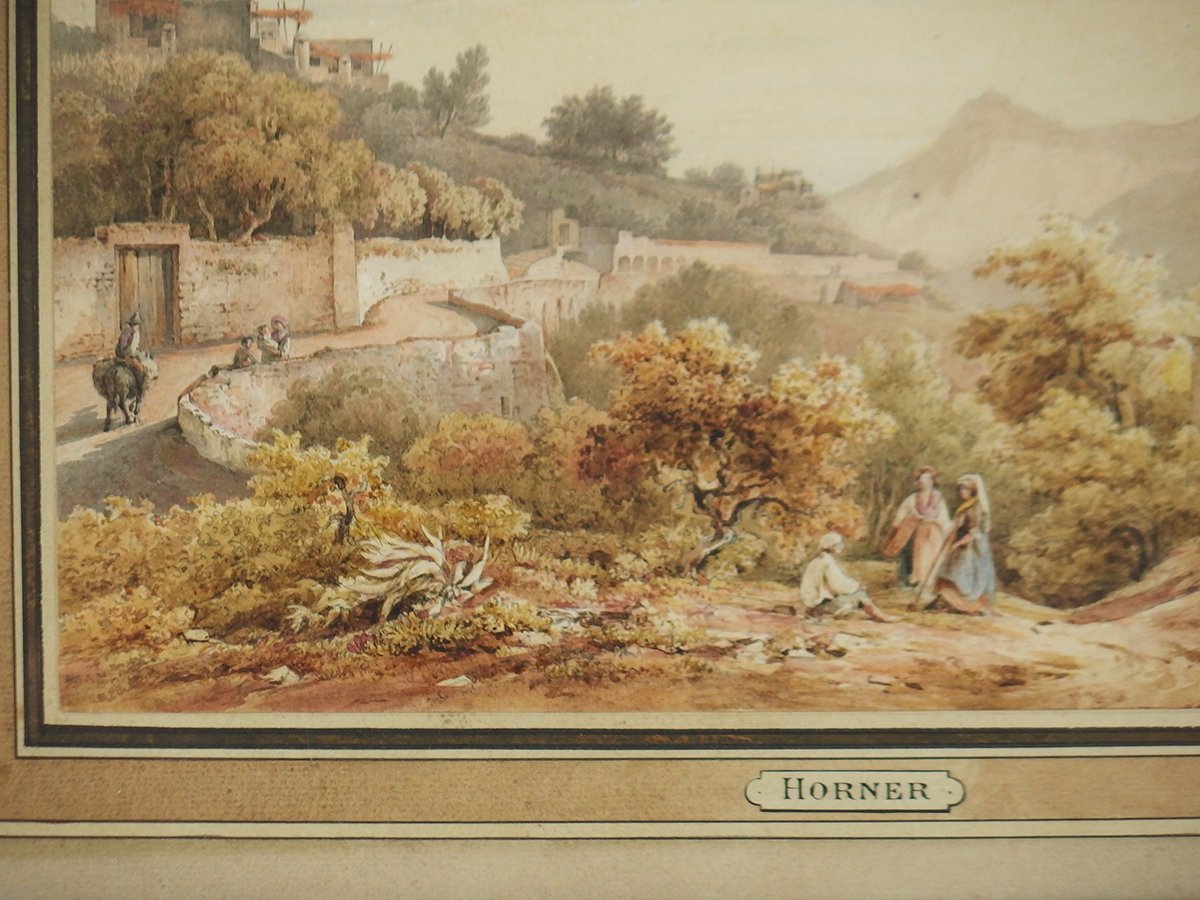 Landscape Of The Island Of Ischia By Friedrich Horner-photo-4