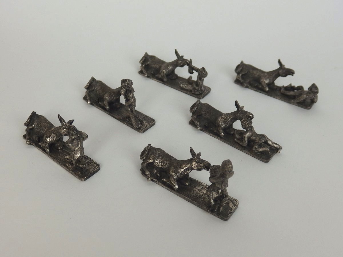 "buridan's Donkey" Six-piece Knife Block Set