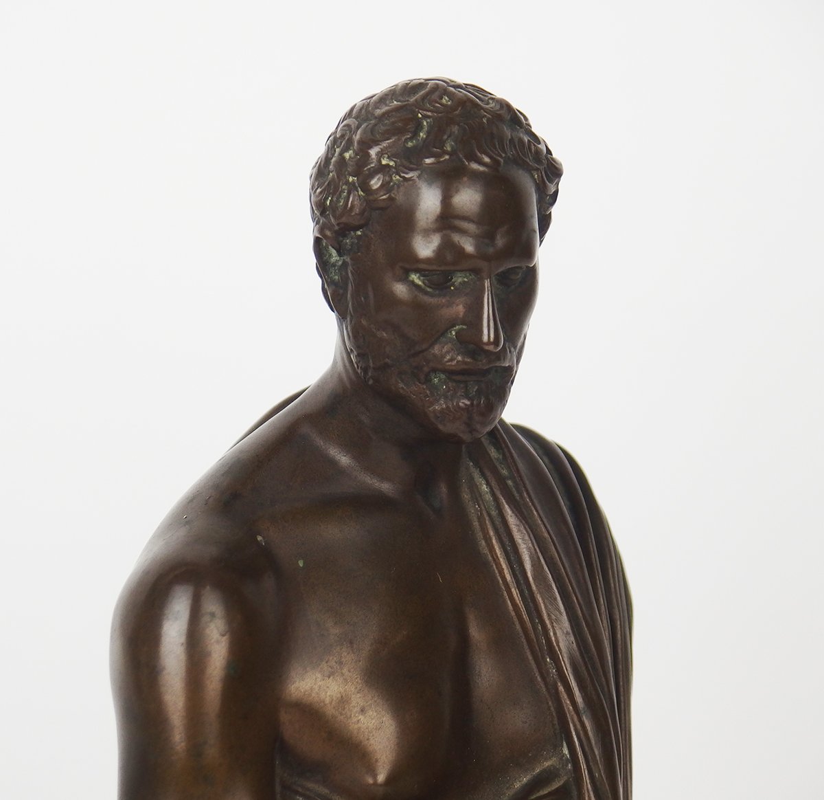 "Démosthène "sculpture en bronze par Barbedienne-photo-2