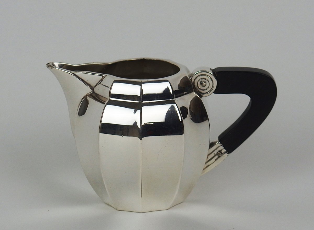 Tea And Coffee Service By Maurice Dufrene For Gallia / Christofle-photo-1