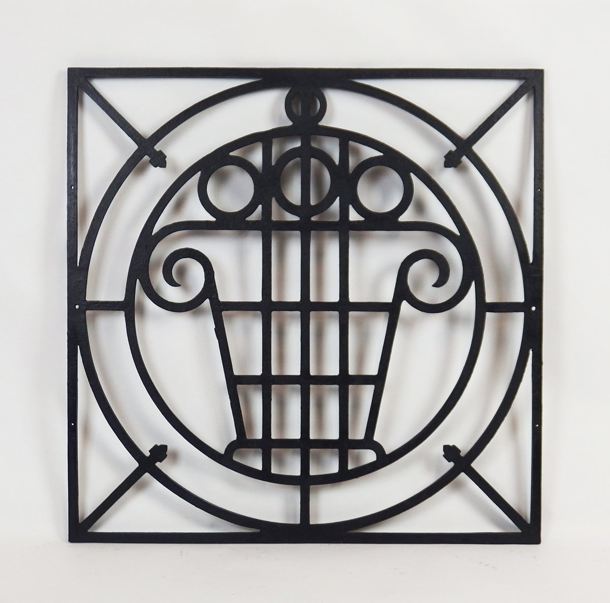 Cinq Grilles De Jardin Art Deco -photo-5