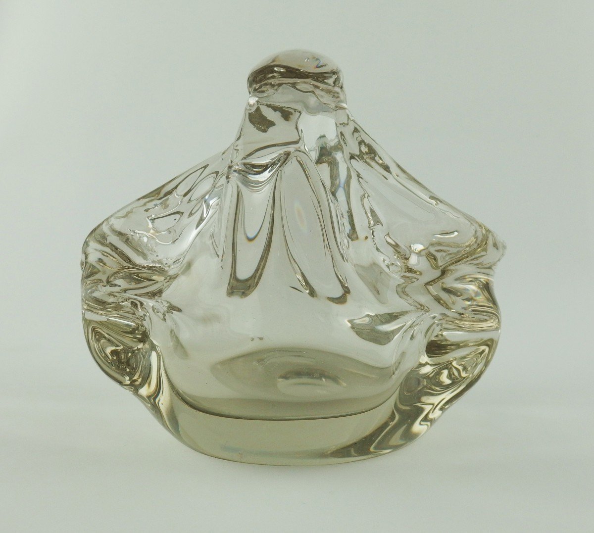 Coupe En Verre Par André Thuret-photo-3