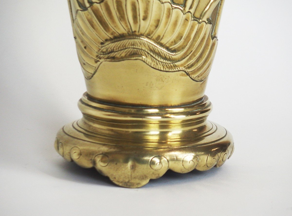 Indochinese Bronze Vase-photo-1