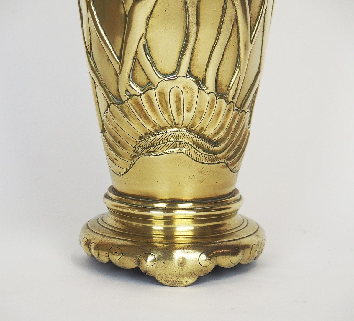 Vase En Bronze Indochinois-photo-5