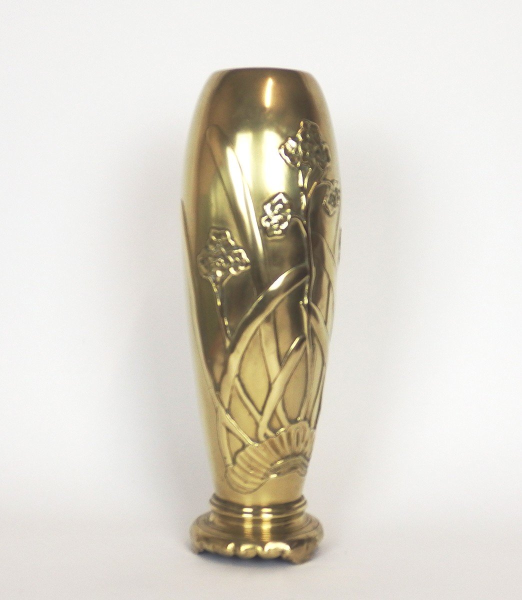 Vase En Bronze Indochinois