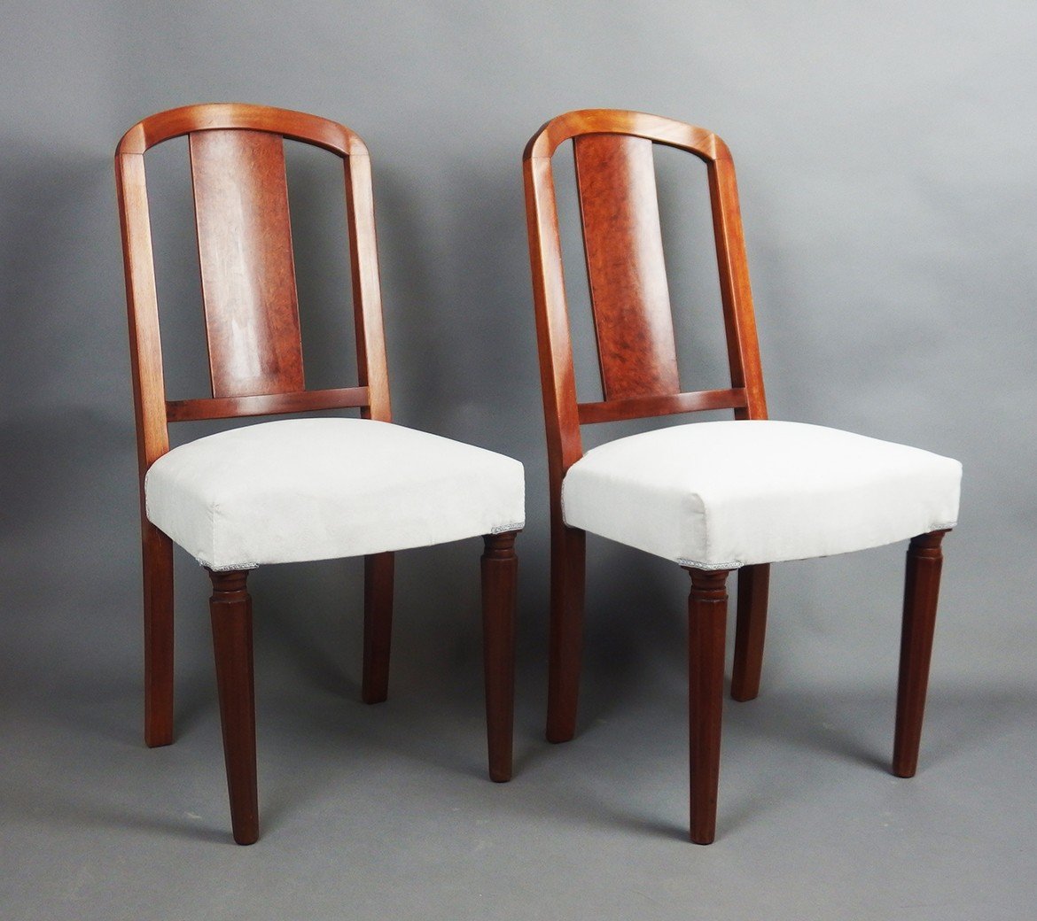 Pair Of Art Deco Chairs-photo-3
