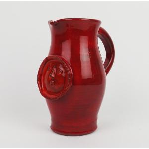 Ceramic Pitcher By Cloutier