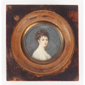 Miniature Depicting Madame Récamier