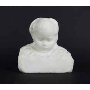 "child's Face" Sculpture By Amédéo Genarelli