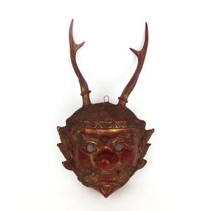Cham Deer Horn Mask