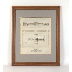 Projet d'architecture par Alfonse Alexandre Defrasse