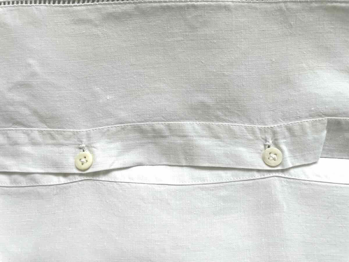 Pair Of Fine Linen Pillowcases With Beautiful Hand Embroidery And Mono Mm - Antique Linen-photo-4
