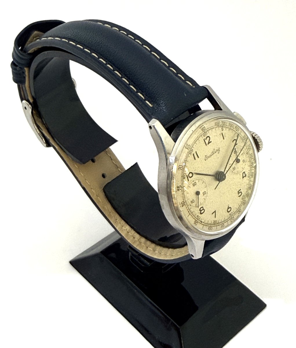 Breitling chronographe vintage venus 175-photo-2