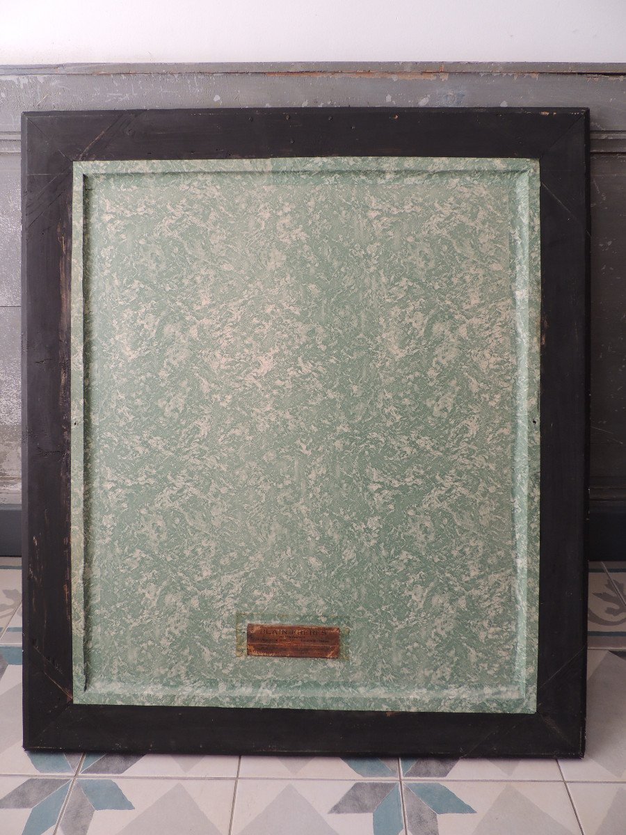 Pair Of Napoleon III Oval Frames, Photos Of The Blain Brothers In Valence 1897, 19th Century-photo-3