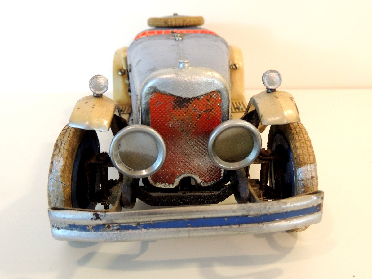 Jouet , Meccano , Voiture En Tole Version Longue N° 2 ,  Fabrication Française , Modèle De 1930-photo-4