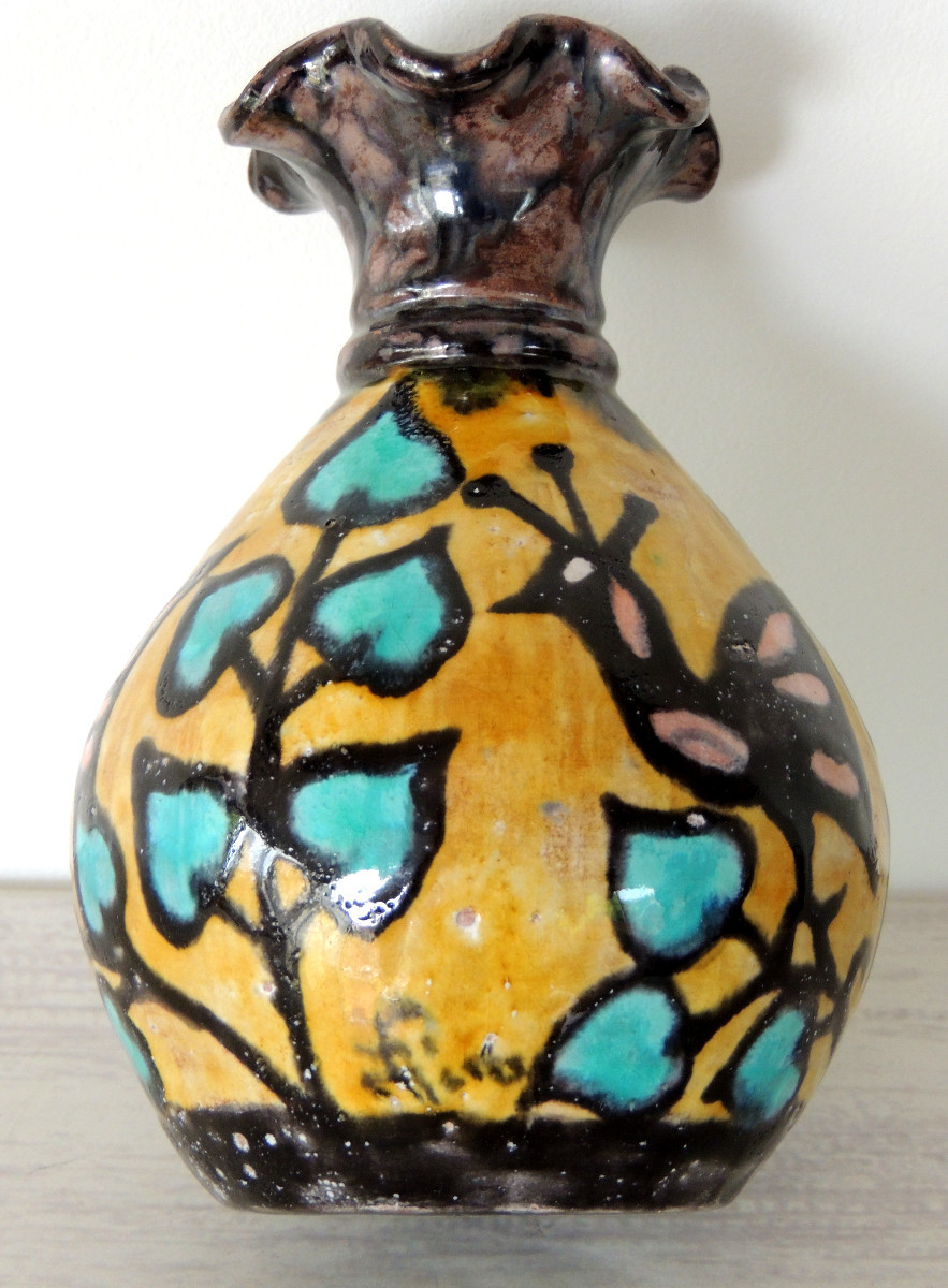 Ceramic Vase By The Spanish Ceramicist Painter François Miro 1907 - 1988, 20th Century-photo-4