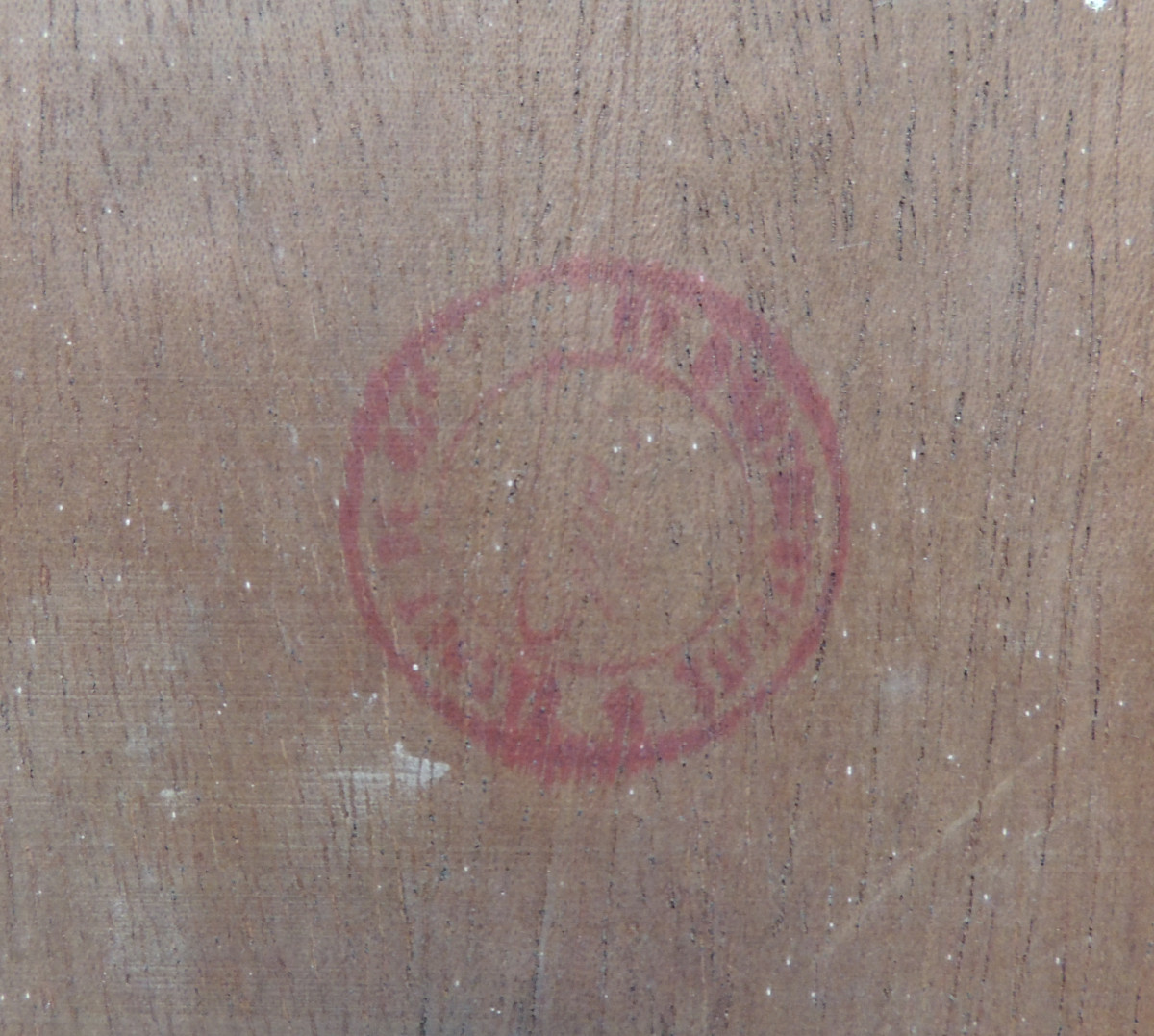 Armoire De Poupée à Décor d' Imitation De Bambou Des Années 1920 De 46cm De Hauteur Du 20 ème-photo-1